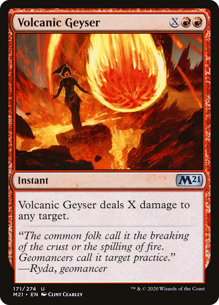 Volcanic Geyser (M21-171) [Core Set 2021]