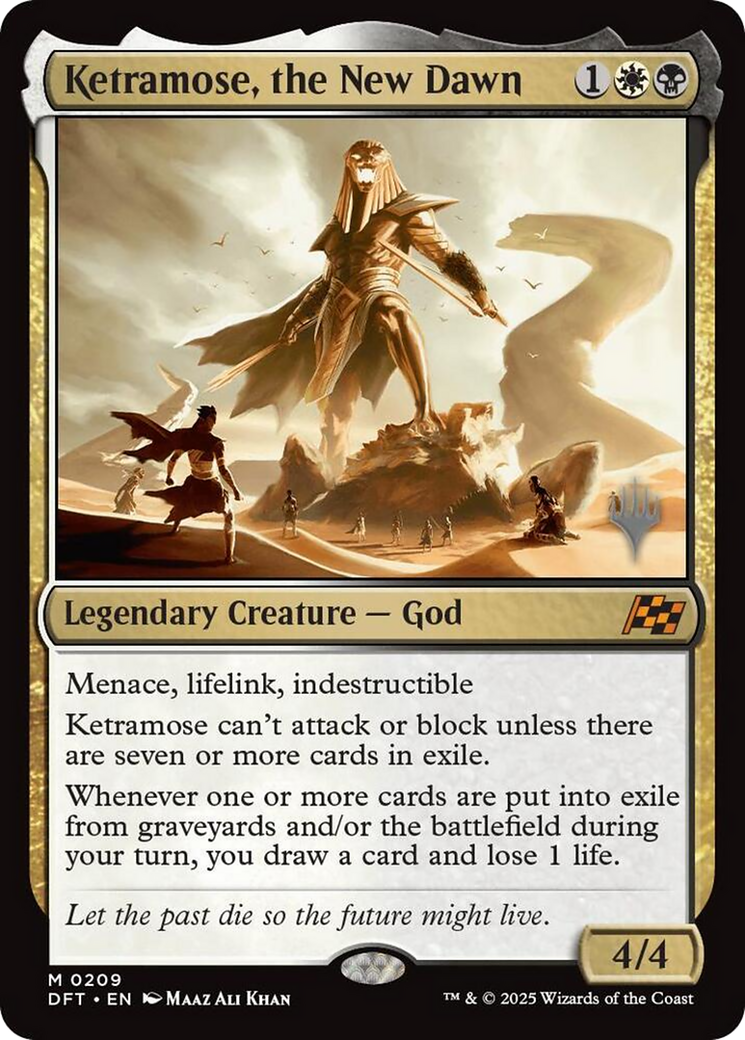 Ketramose, the New Dawn (PPDFT-209) [Promo Pack: Aetherdrift]