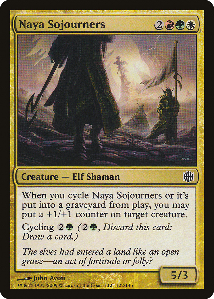 Naya Sojourners (ARB-122) [Alara Reborn] Foil