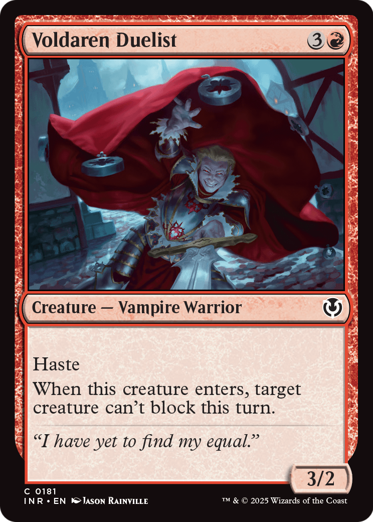 Voldaren Duelist (INR-181) [Innistrad Remastered]