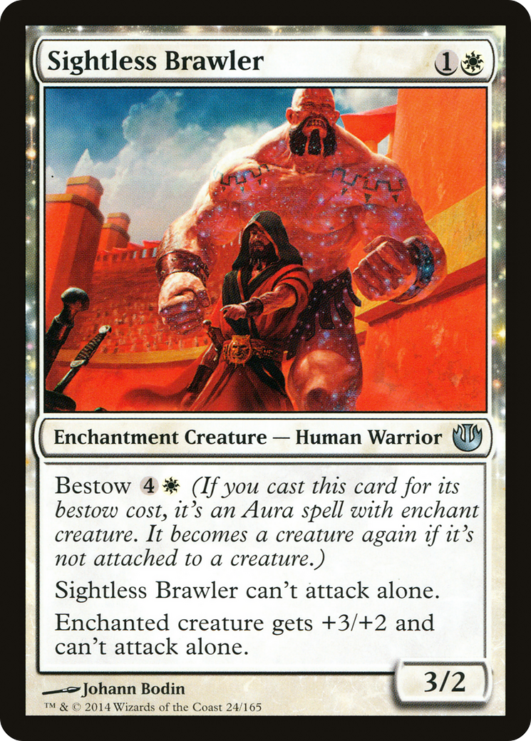 Sightless Brawler (JOU-024) [Journey into Nyx]