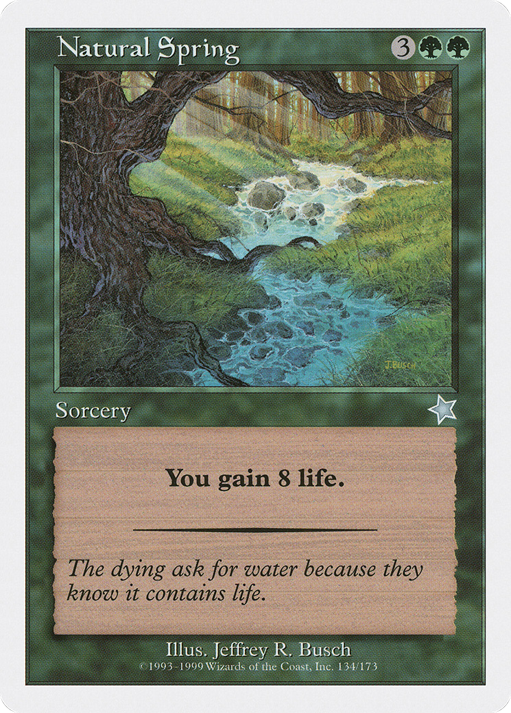 Natural Spring (S99-134) [Starter 1999]