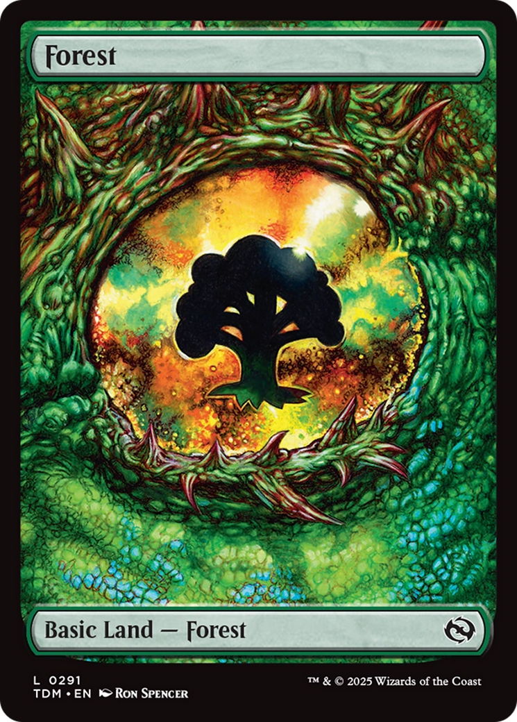 Forest (TDM-291) [Tarkir: Dragonstorm]