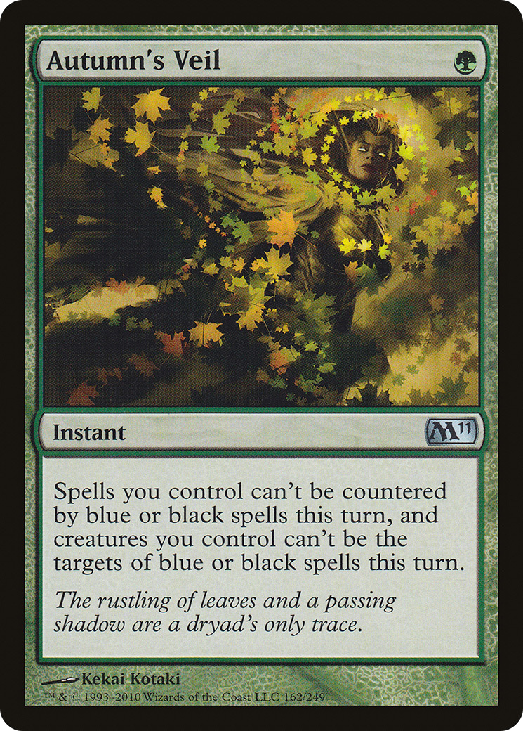 Autumn's Veil (M11-162) [Magic 2011] Foil