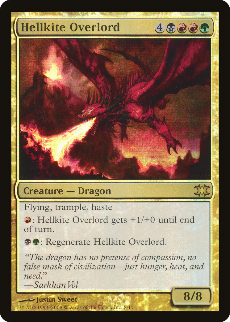 Hellkite Overlord (DRB-008) [From the Vault: Dragons] Foil