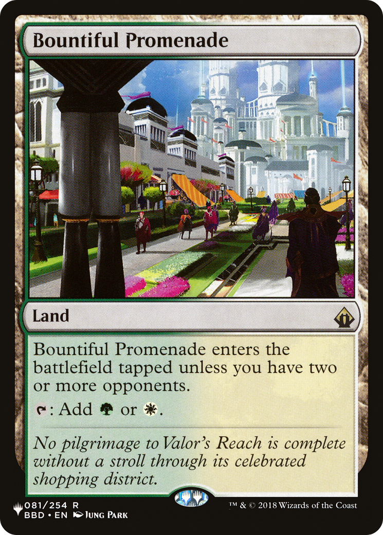 Bountiful Promenade (LIST-BBD-81) [The List Reprints]