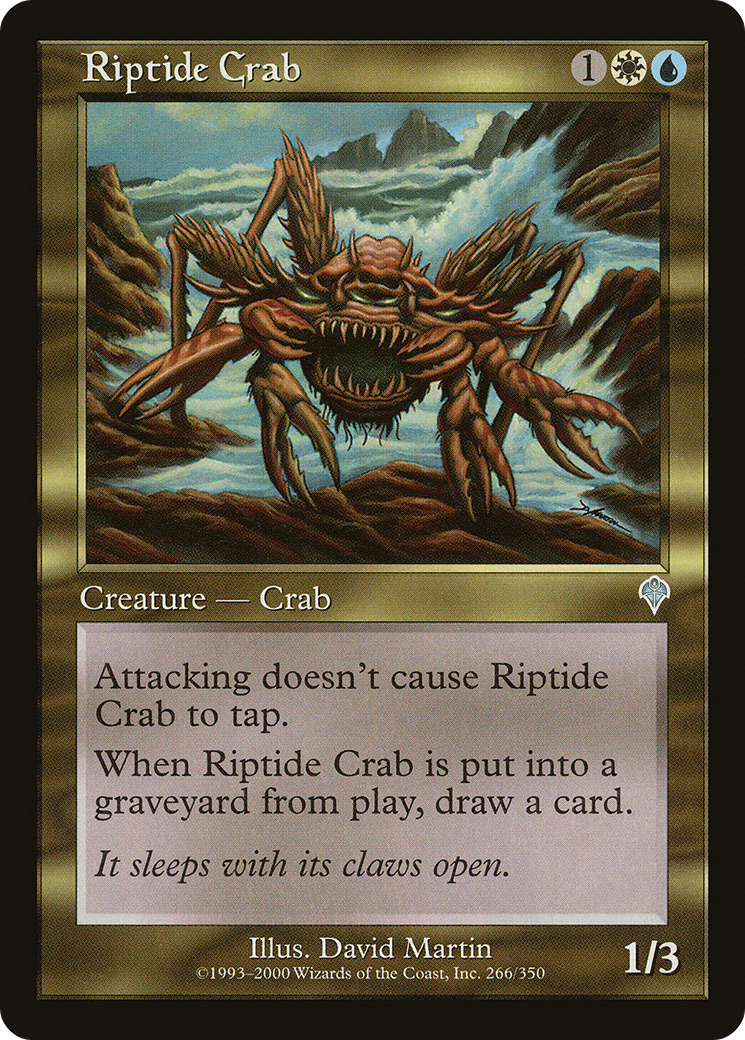 Riptide Crab (INV-266) [Invasion] Foil