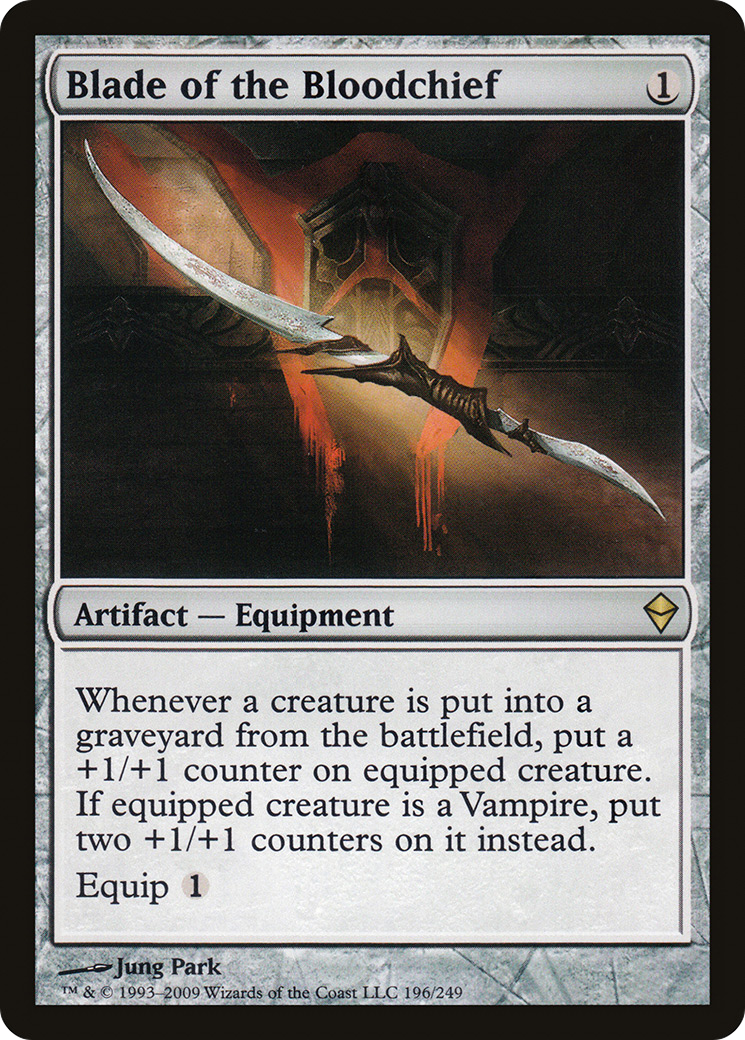 Blade of the Bloodchief (ZEN-196) [Zendikar] Foil