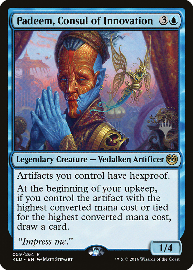 Padeem, Consul of Innovation (PPM21-059) [Promo Pack: Kaladesh Promos]