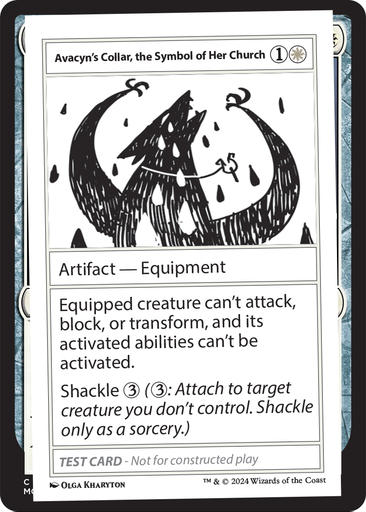 Avacyn's Collar, the Symbol of Her Church [Mystery Booster 2]