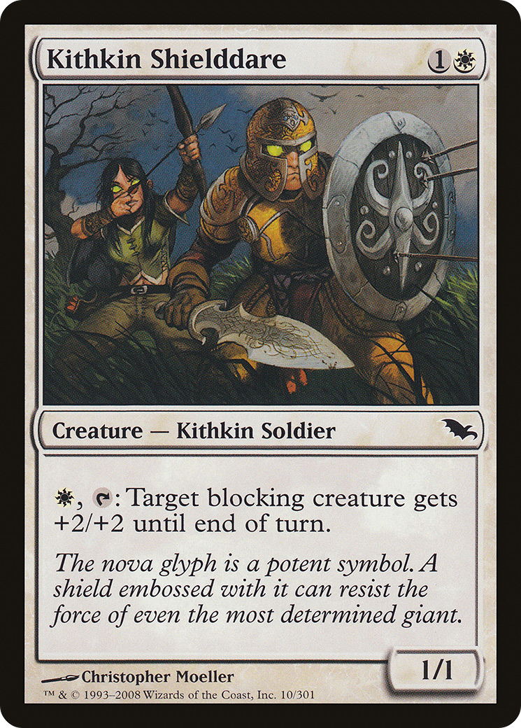 Kithkin Shielddare (SHM-010) [Shadowmoor]