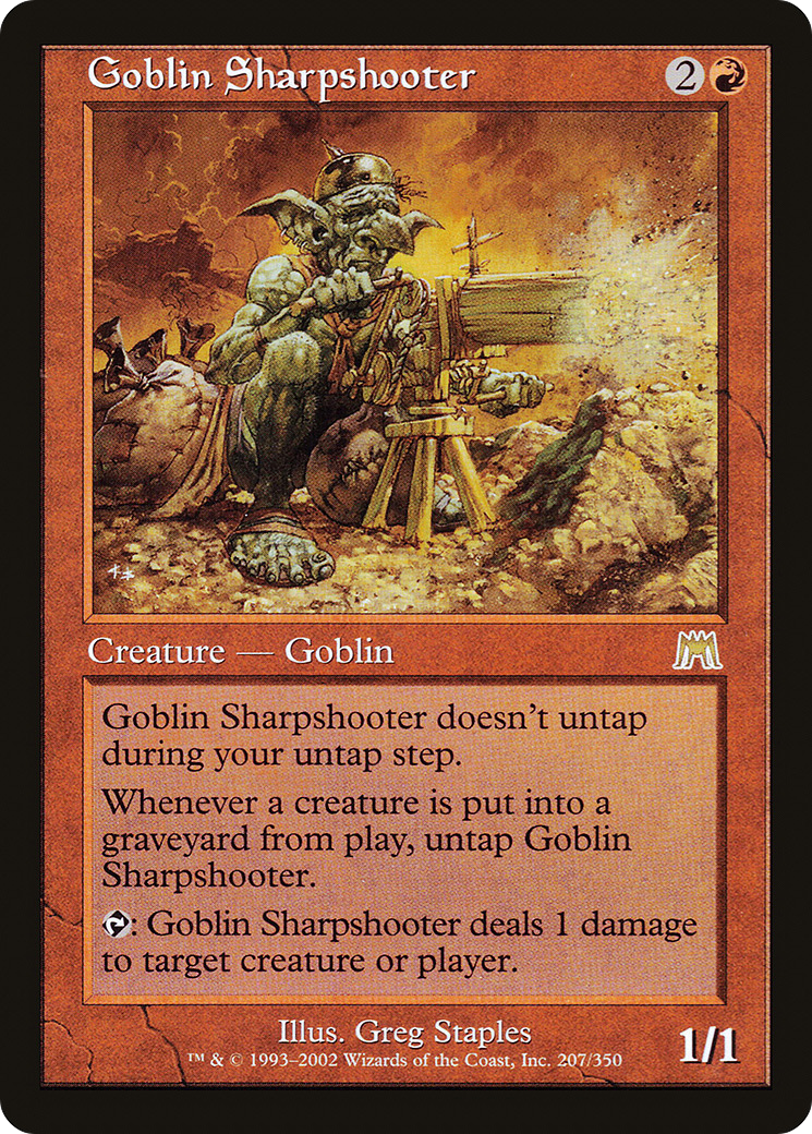 Goblin Sharpshooter (ONS-207) [Onslaught]