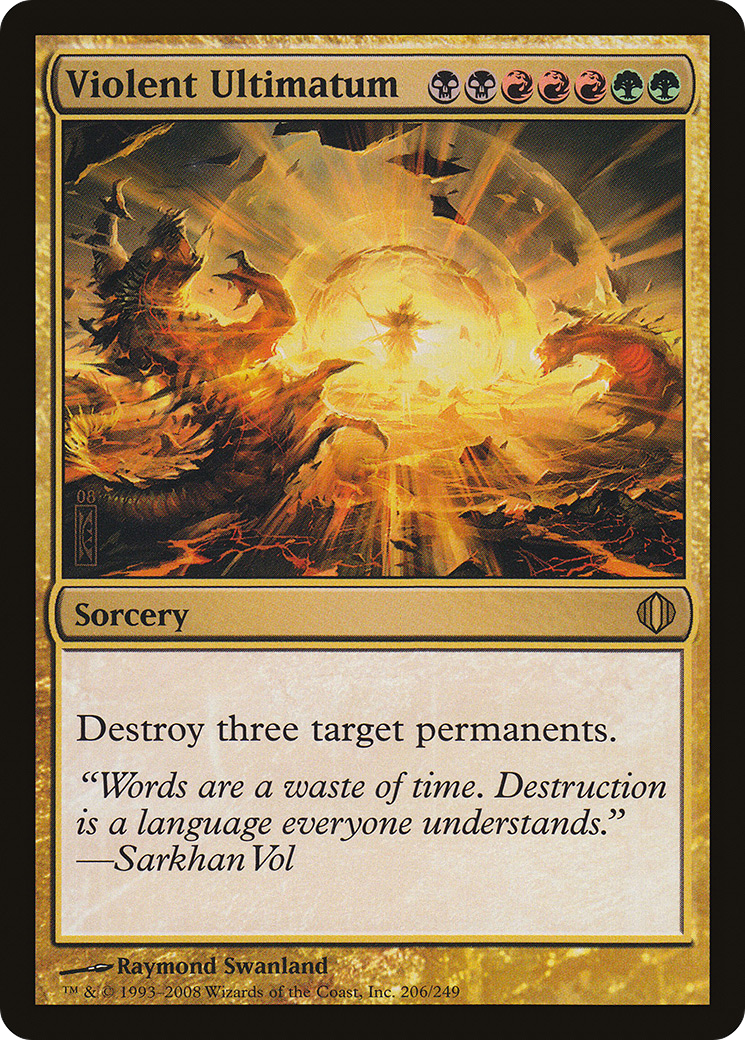 Violent Ultimatum (ALA-206) [Shards of Alara]