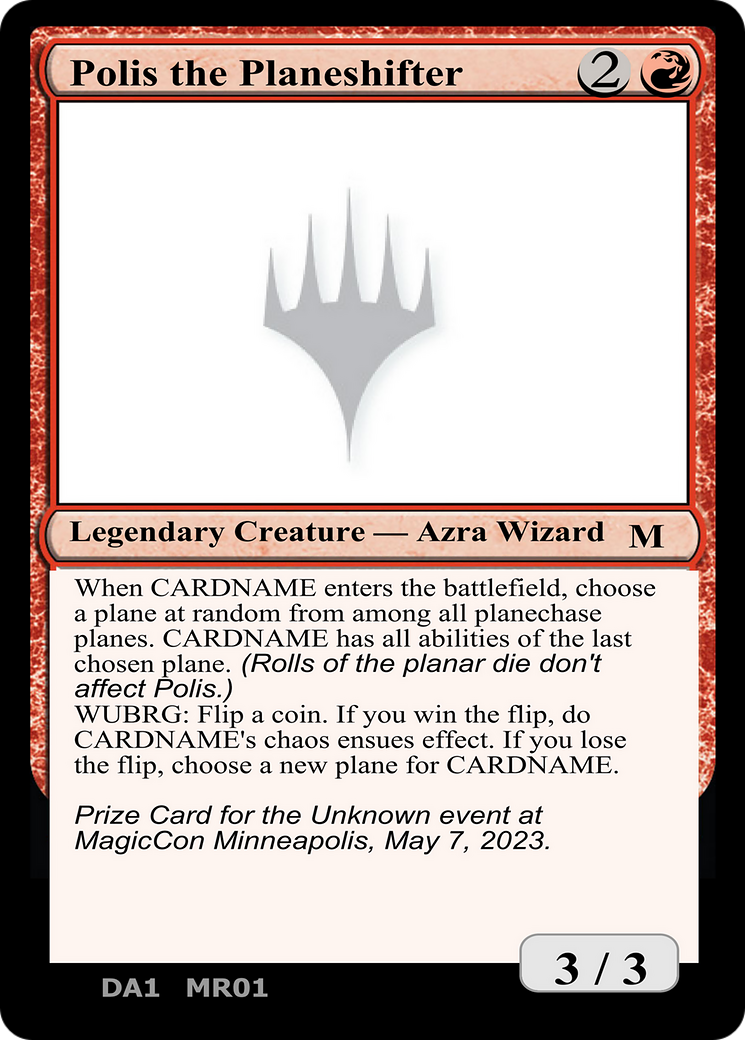 Polis the Planeshifter [Unknown Event]