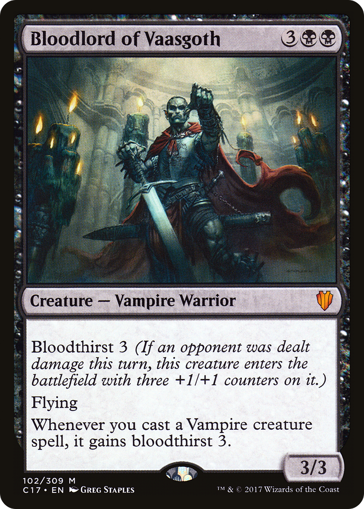 Bloodlord of Vaasgoth (C17-102) [Commander 2017]