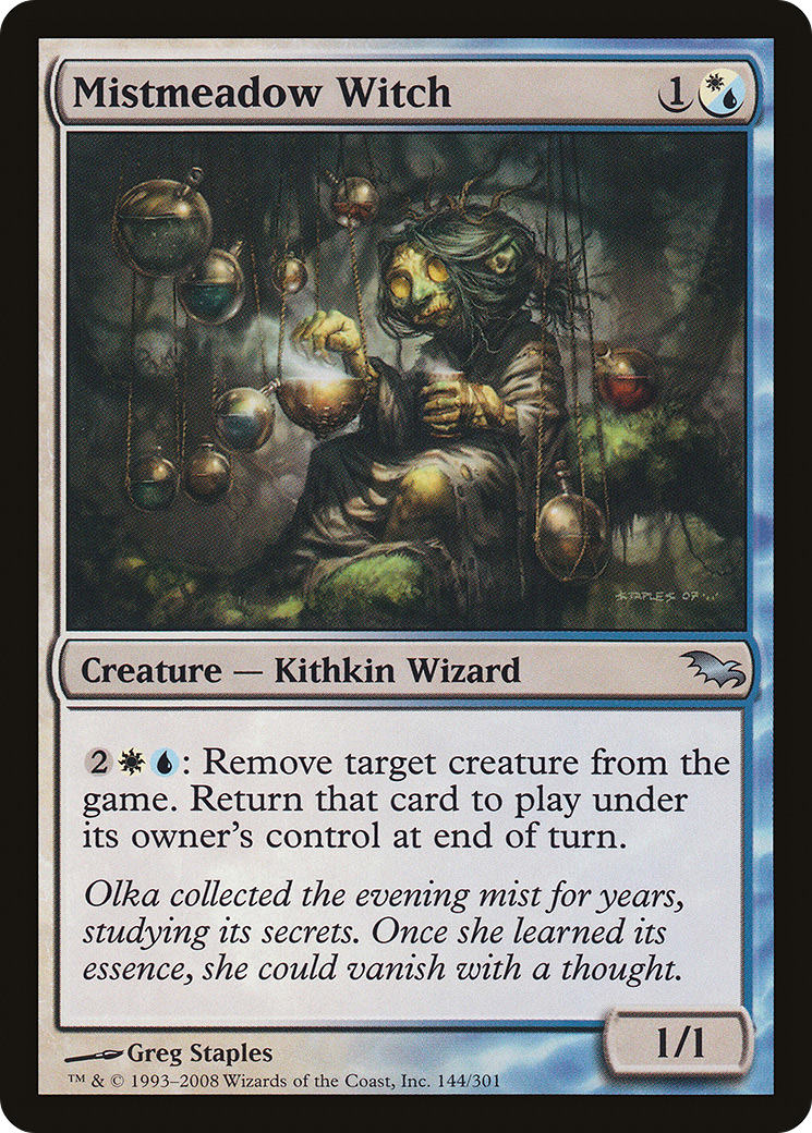 Mistmeadow Witch (SHM-144) [Shadowmoor] Foil