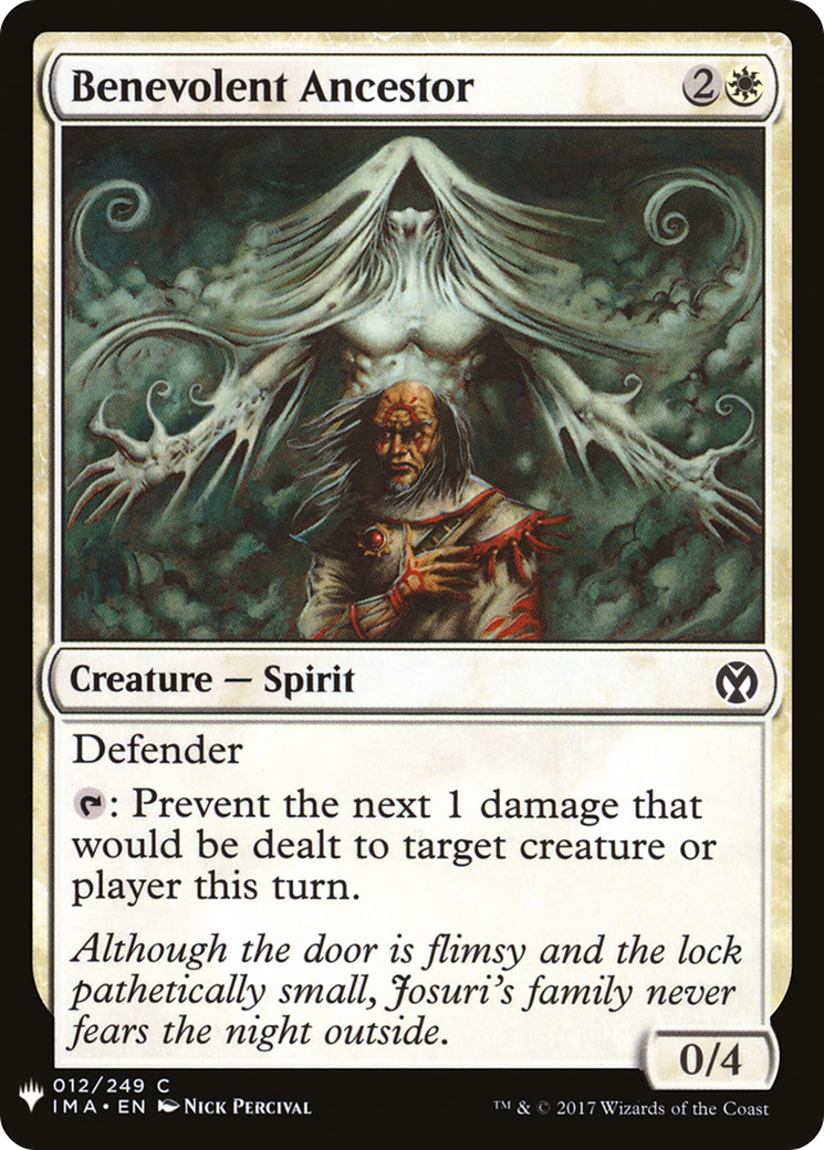 Benevolent Ancestor (LIST-IMA-12) [The List]
