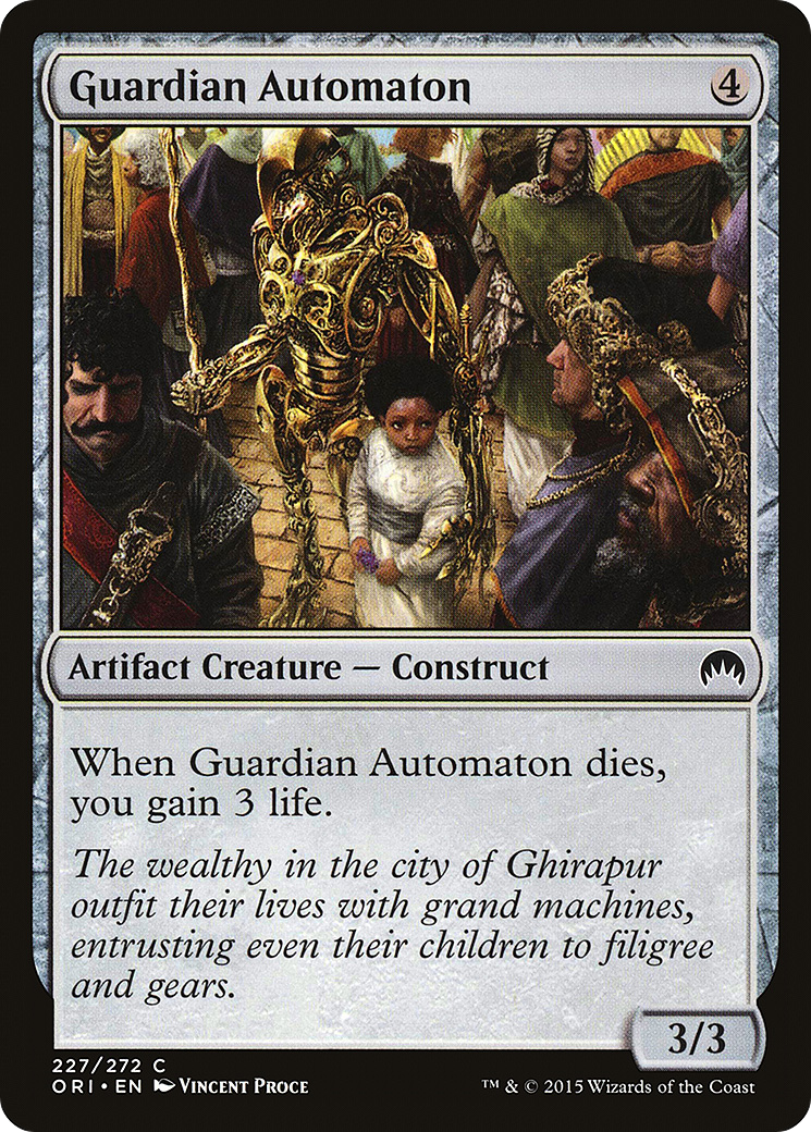 Guardian Automaton (ORI-227) [Magic Origins]