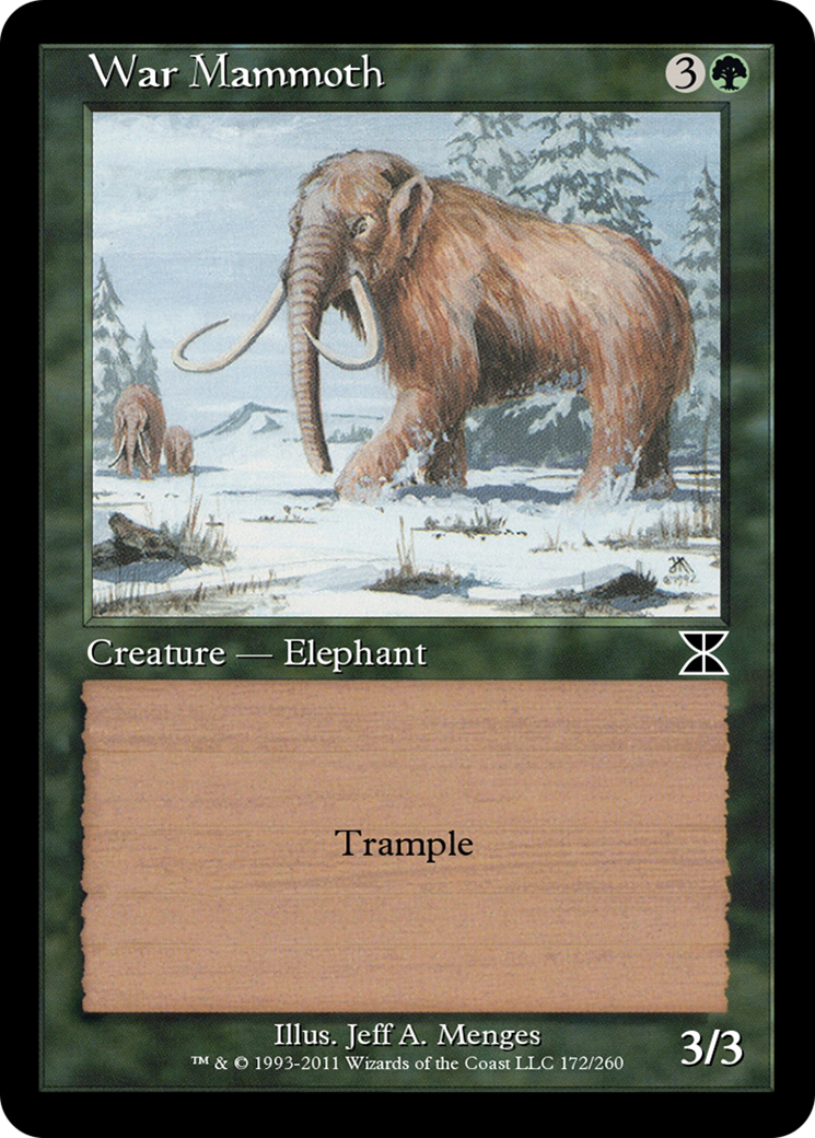 War Mammoth (ME4-172) [Masters Edition IV]