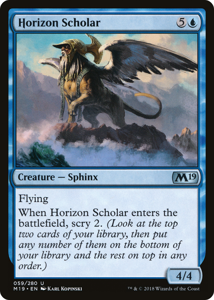 Horizon Scholar (M19-059) [Core Set 2019] Foil