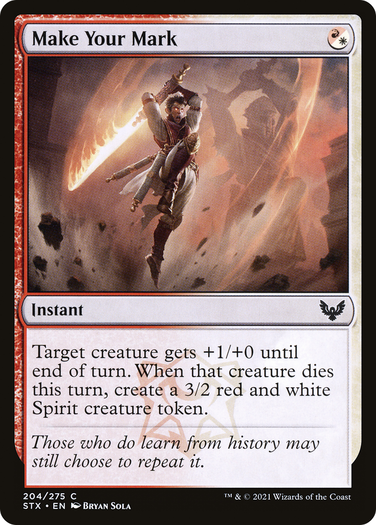 Make Your Mark (STX-204) [Strixhaven: School of Mages]