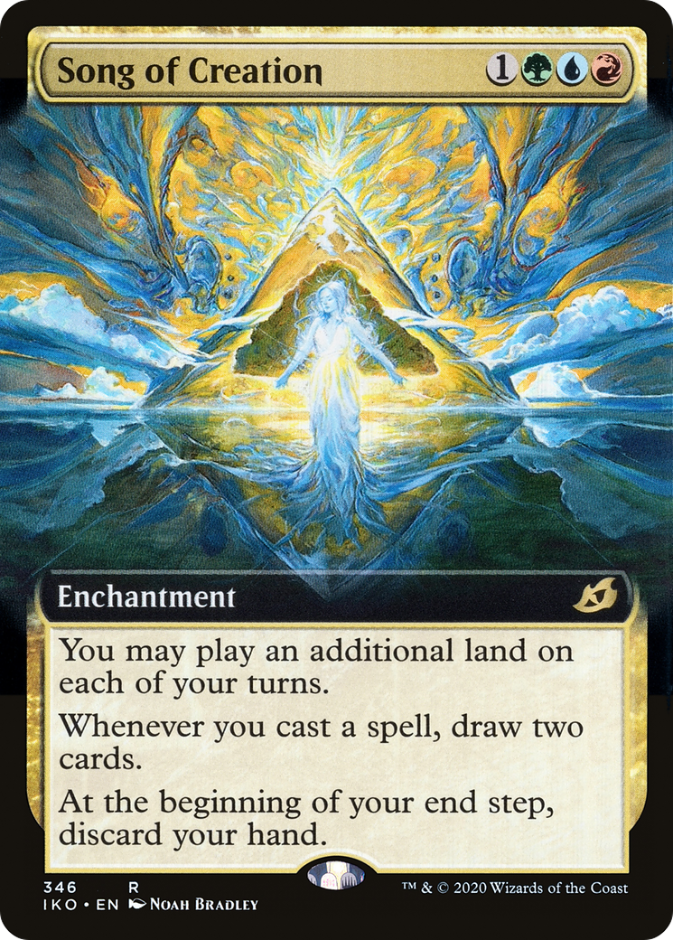 Song of Creation (Extended Art) (IKO-346) [Ikoria: Lair of Behemoths]