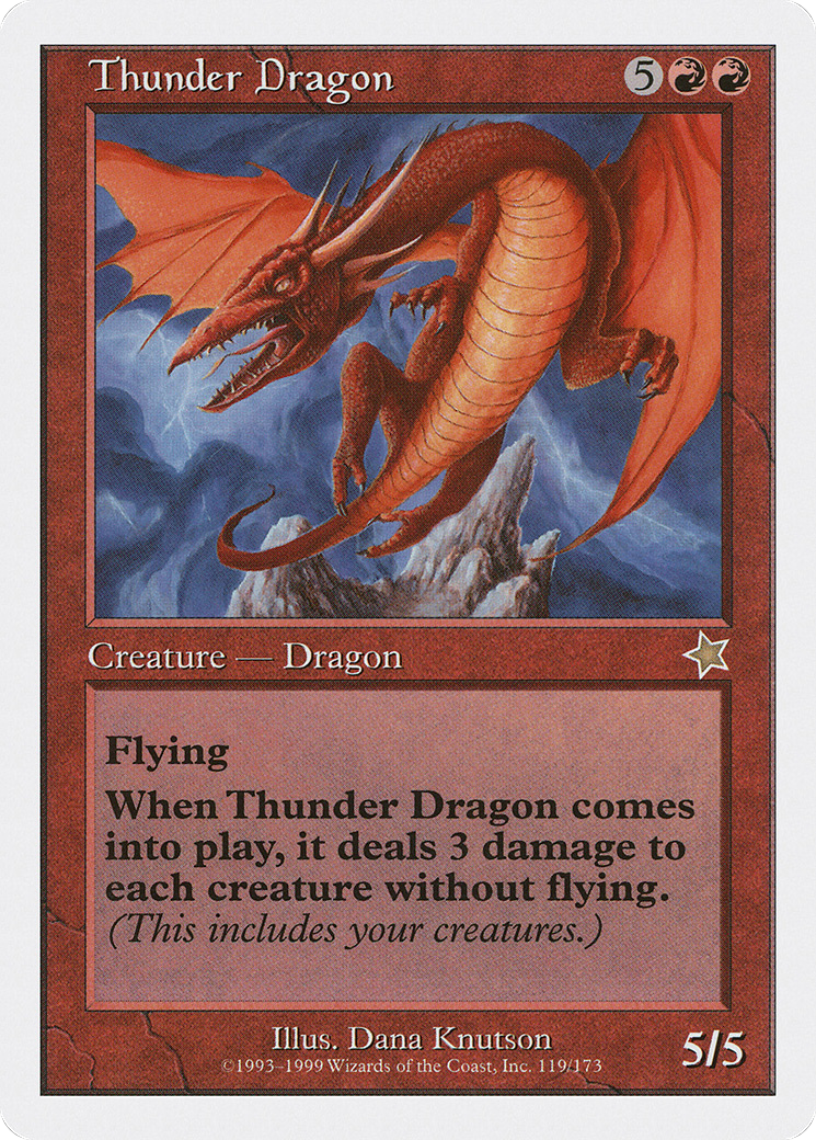 Thunder Dragon (S99-119) [Starter 1999]