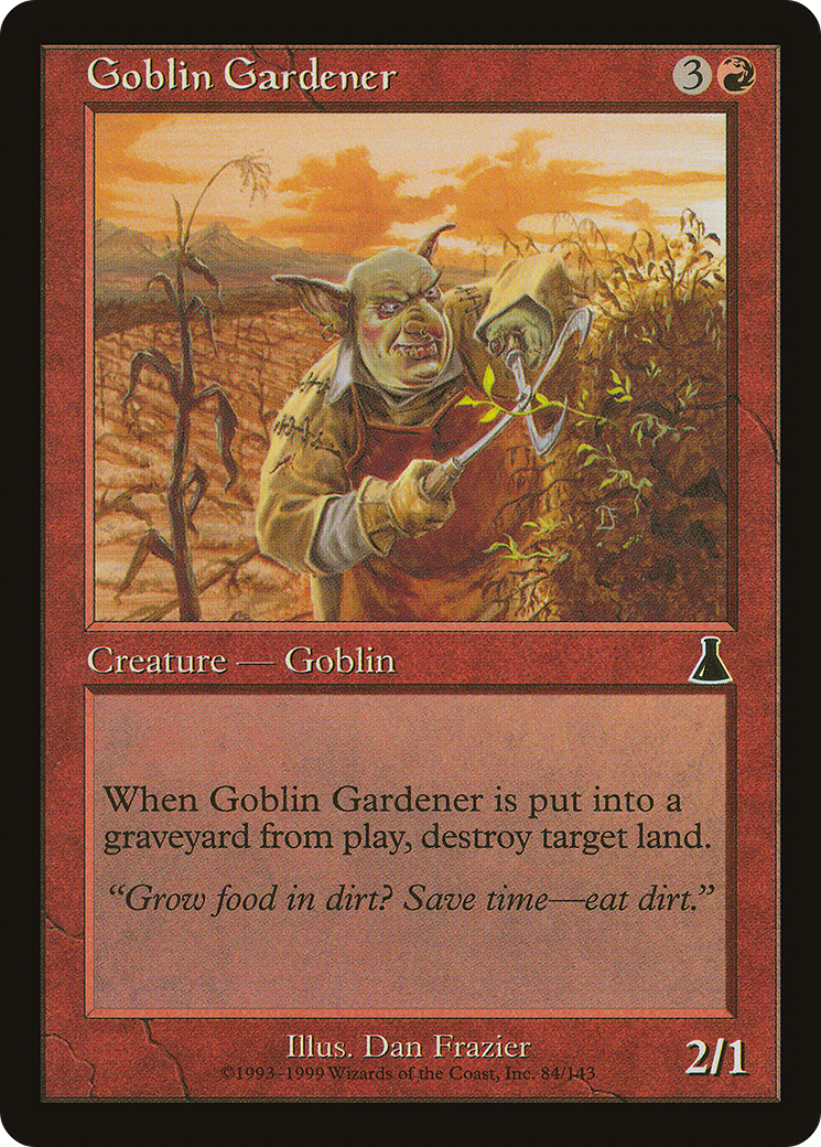 Goblin Gardener (UDS-084) [Urza's Destiny]