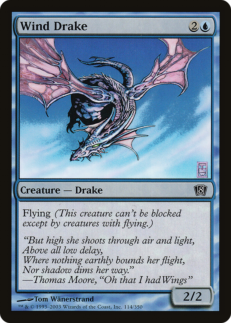Wind Drake (8ED-114) [8th Edition]