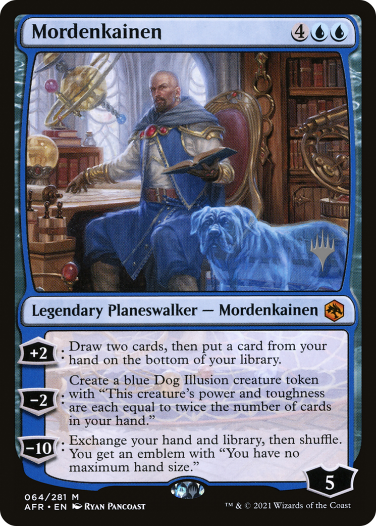 Mordenkainen (PPAFR-64P) [Promo Pack: Adventures in the Forgotten Realms Promos] Foil