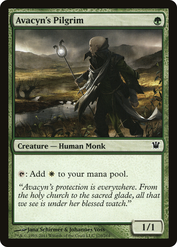 Avacyn's Pilgrim (ISD-170) [Innistrad] Foil