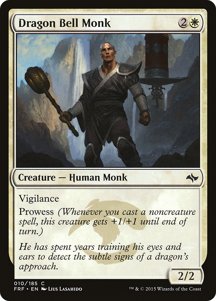 Dragon Bell Monk (FRF-010) [Fate Reforged]