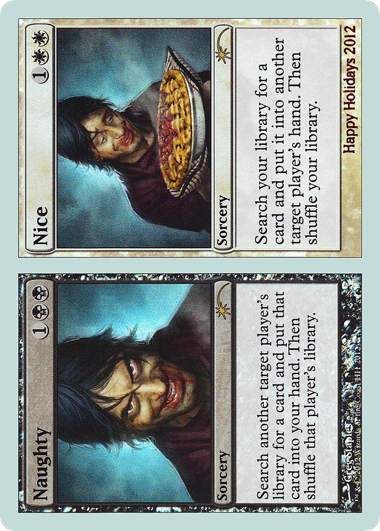 Naughty // Nice (SPECIAL-2012) [Happy Holidays] Foil