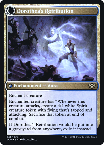 Dorothea, Vengeful Victim (PRE-235) [Innistrad: Crimson Vow Promos] Foil