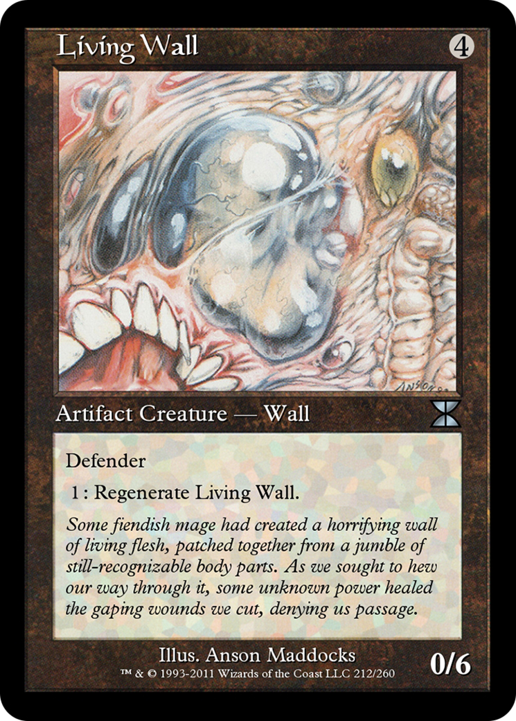 Living Wall (ME4-212) [Masters Edition IV] Foil