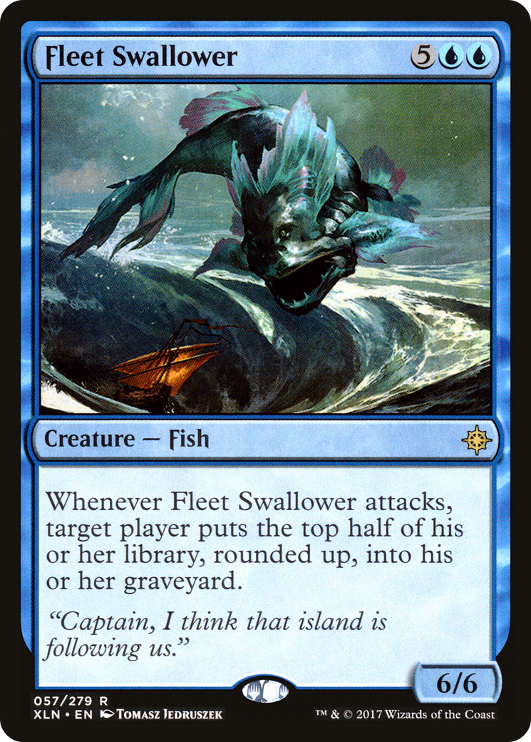 Fleet Swallower (XLN-057) [Ixalan] Foil