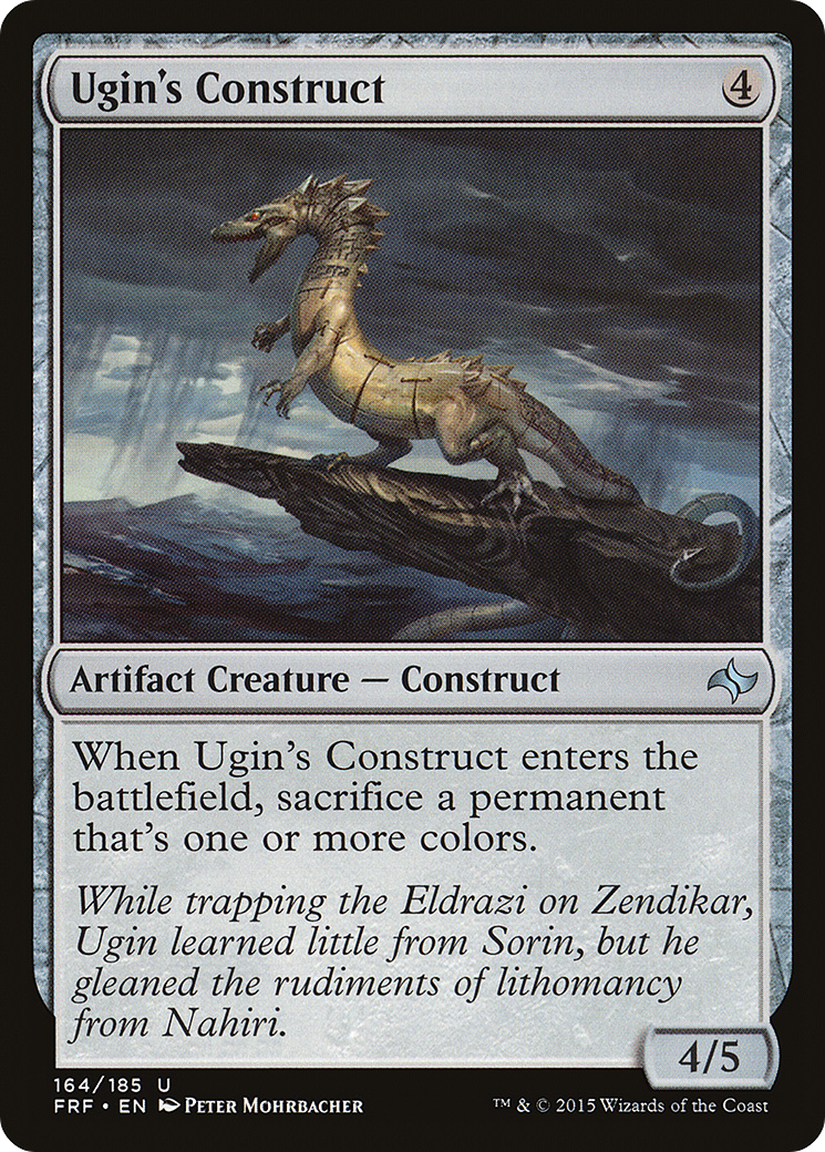 Ugin's Construct (FRF-164) [Fate Reforged]