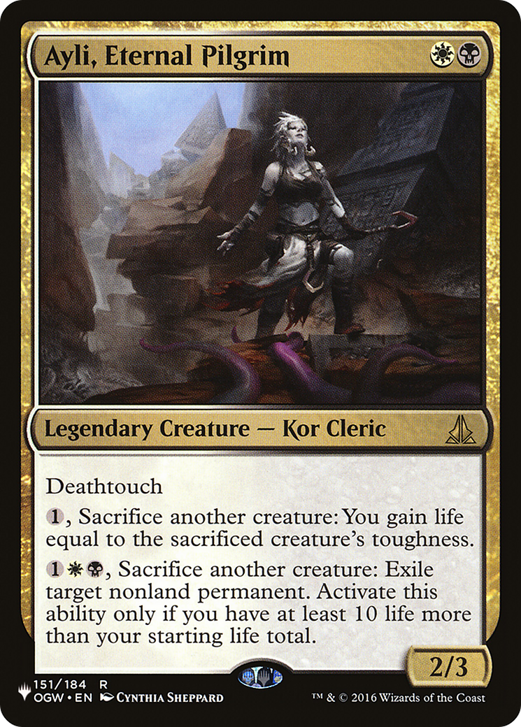 Ayli, Eternal Pilgrim (LIST-OGW-151) [The List]