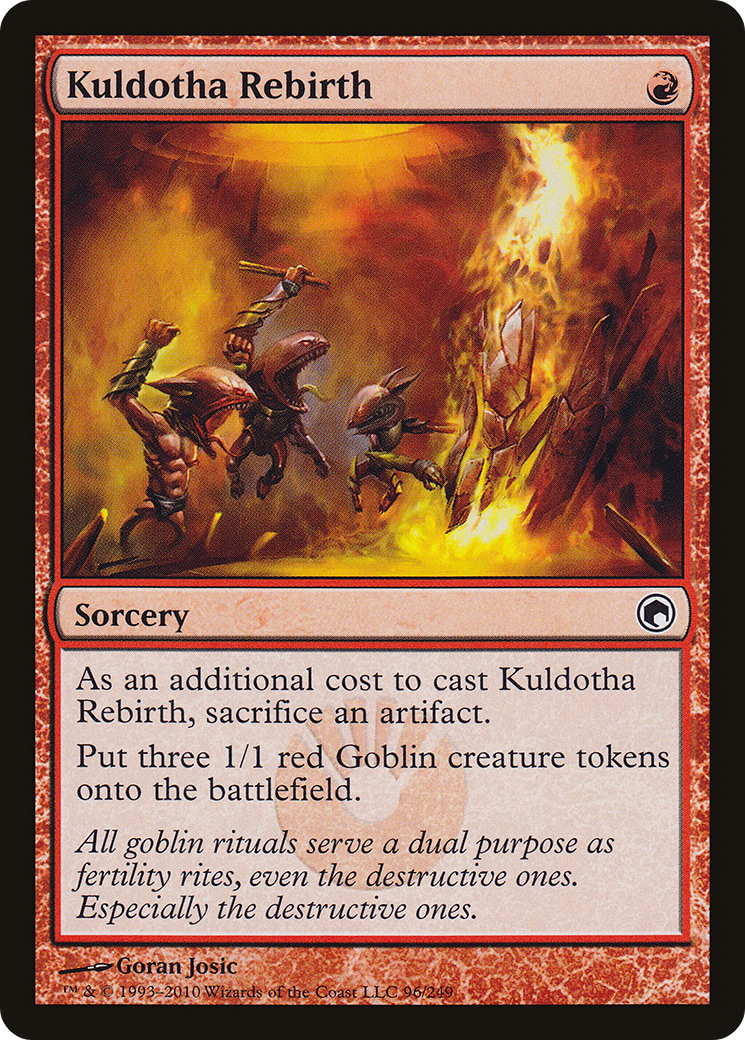 Kuldotha Rebirth (SOM-096) [Scars of Mirrodin] Foil