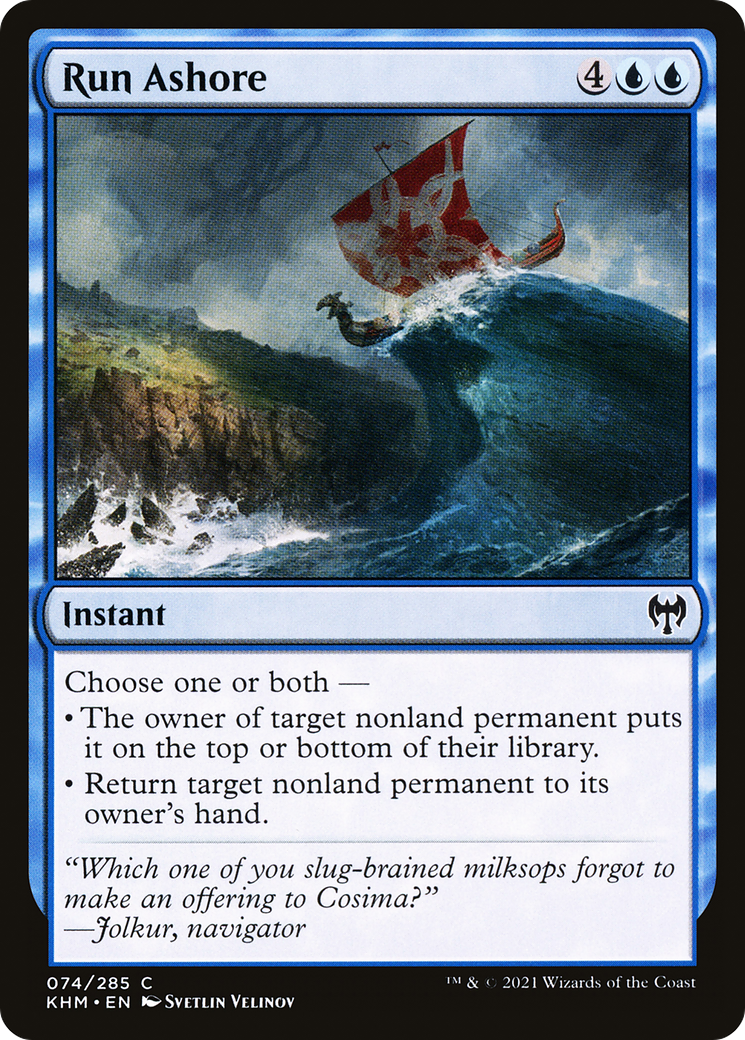 Run Ashore (KHM-074) [Kaldheim]