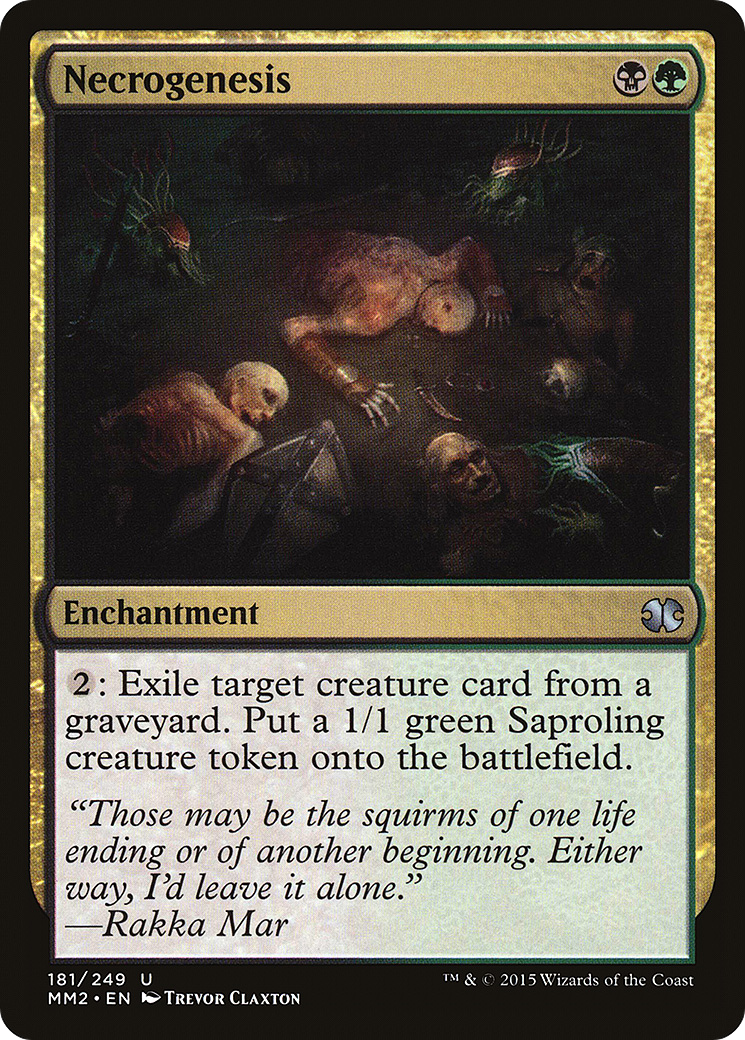 Necrogenesis (MM2-181) [Modern Masters 2015] Foil