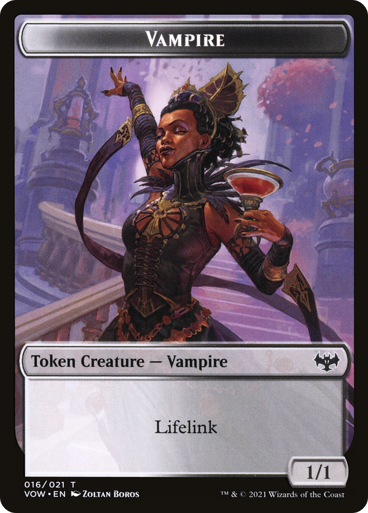 Vampire (TVOW-016) [Innistrad: Crimson Vow Tokens] Foil
