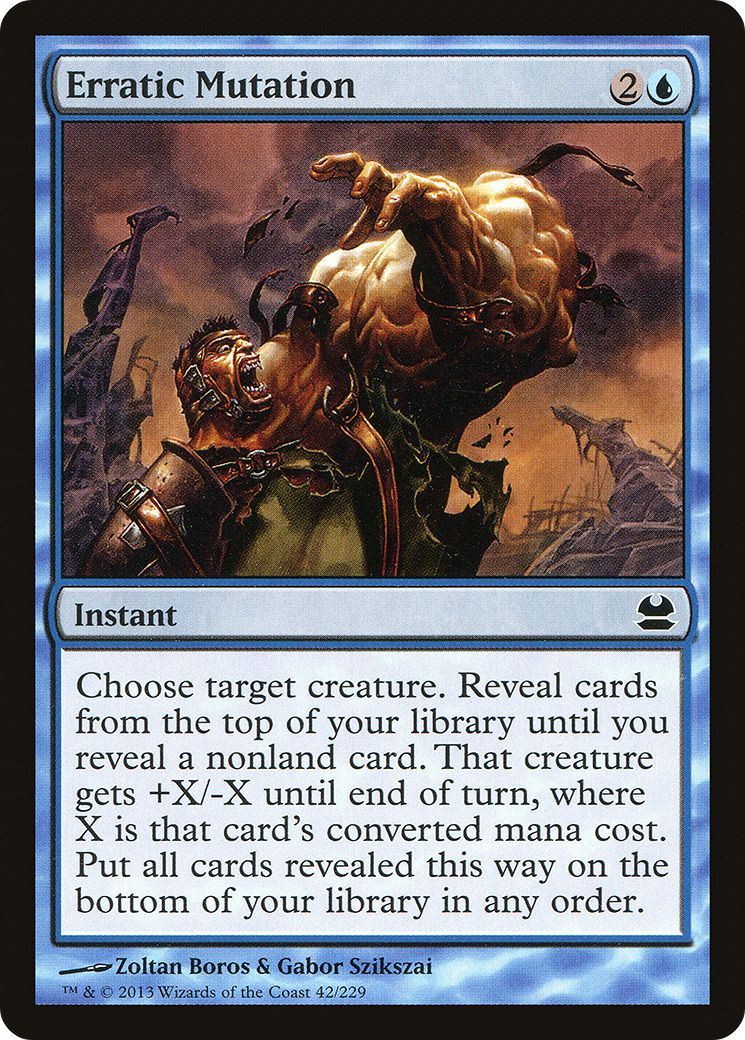 Erratic Mutation (MMA-042) [Modern Masters] Foil