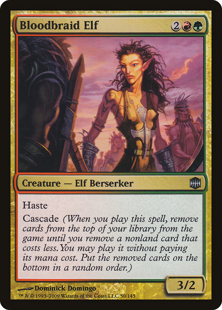 Bloodbraid Elf (ARB-050) [Alara Reborn] Foil