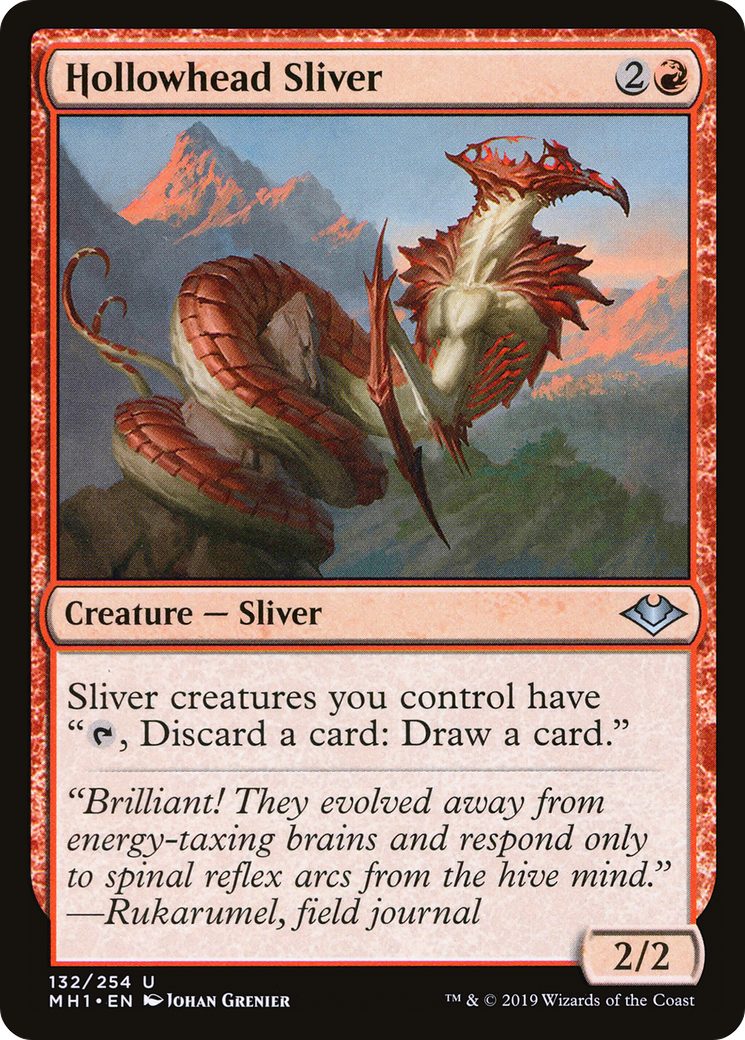 Hollowhead Sliver (MH1-132) [Modern Horizons] Foil