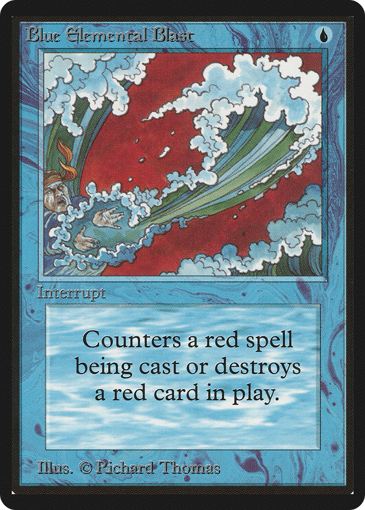 Blue Elemental Blast [Limited Edition Beta]