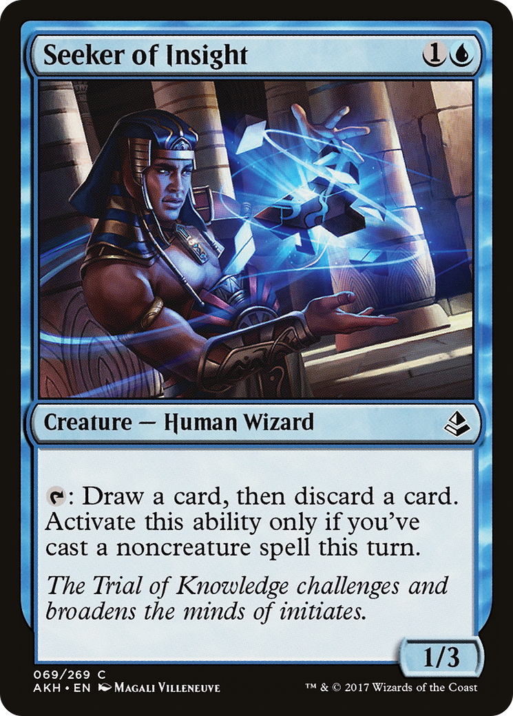 Seeker of Insight (AKH-069) [Amonkhet] Foil