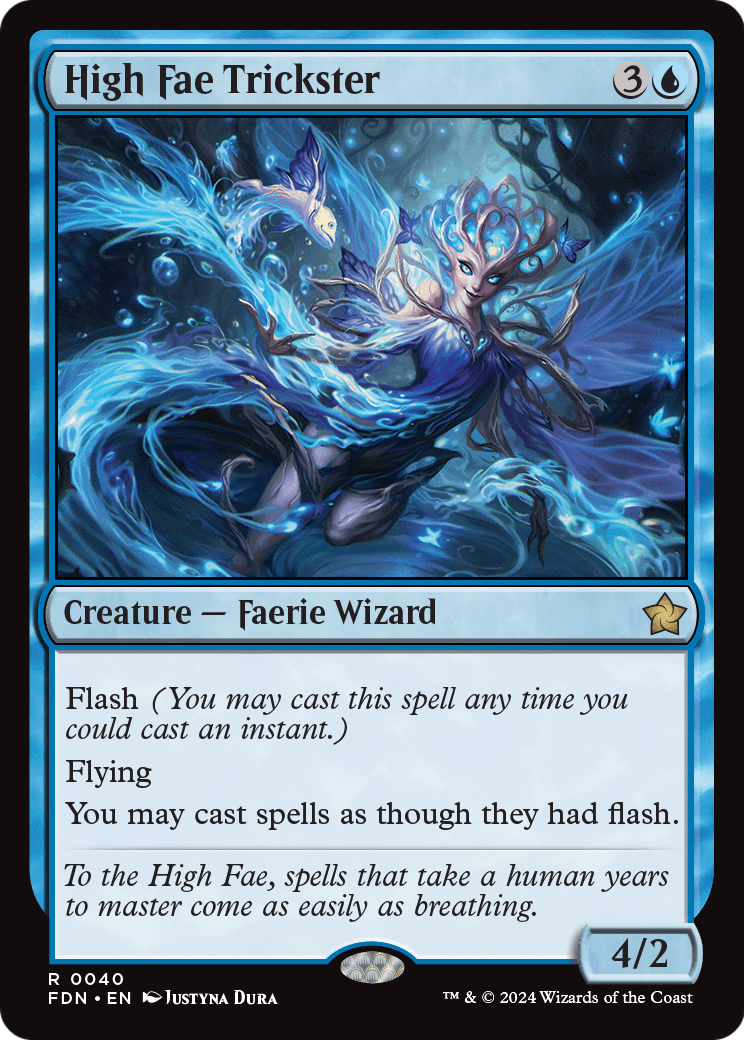 High Fae Trickster (FDN-040) [Foundations] Foil