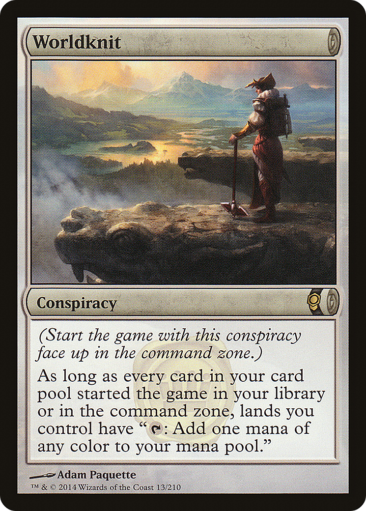 Worldknit (CNS-013) [Conspiracy] Foil