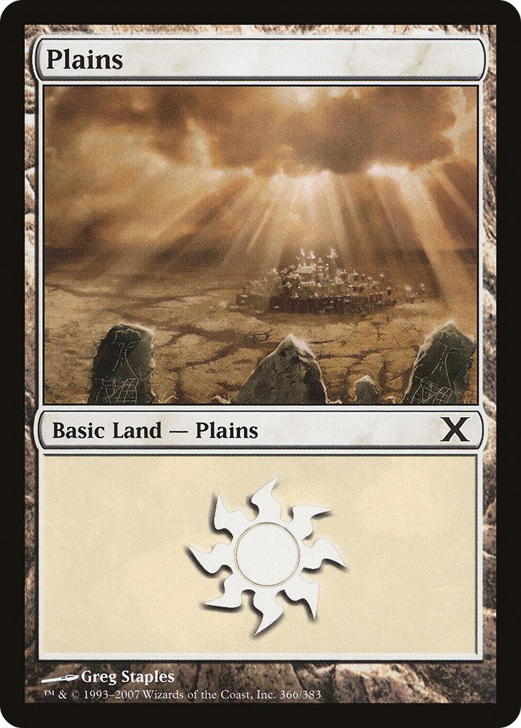Plains (10E-366) [Tenth Edition] Foil